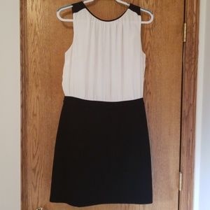 Black and white dress